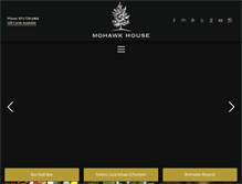 Tablet Screenshot of mohawkhouse.com
